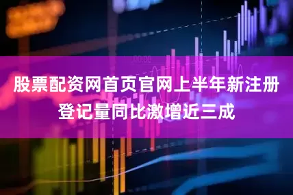 股票配资网首页官网上半年新注册登记量同比激增近三成